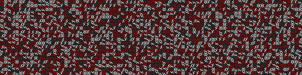 Abstract Geometric Pattern generative computational art illustration