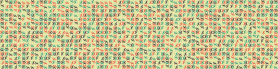 Abstract Geometric Pattern generative computational art illustration