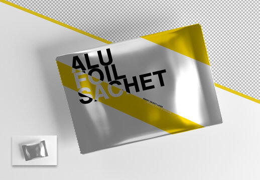Mock Up of a Sachet
