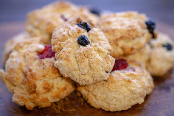 Homemade Scones Blueberry
