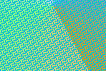 Dense abstract pattern on a colored cone - Digital pattern background