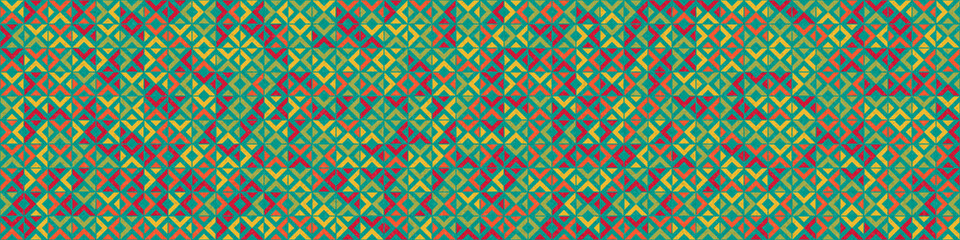 Abstract Geometric Pattern generative computational art illustration