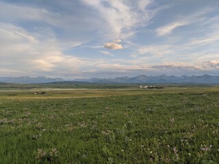 foothills landscape