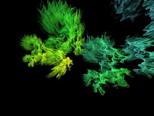 Imaginatory fractal background generated Image