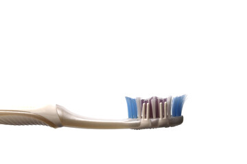 Modern toothbrush isolated on a white background