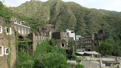 Heritage village of Rijal Almaa in Southern Saudi Arabia