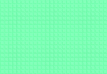 Turquoise squares background. Mosaic tiles pattern. Seamless vector illustration.