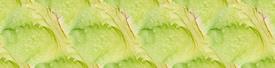 Alcohol ink seamless banner. Ink colors are