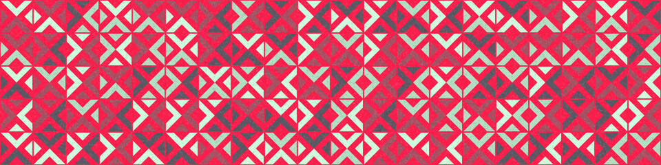 Abstract Geometric Pattern generative computational art illustration