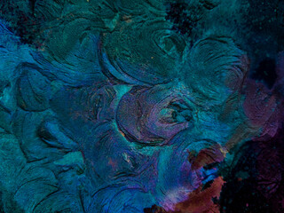 Acrylic background with bright sploot. Natural