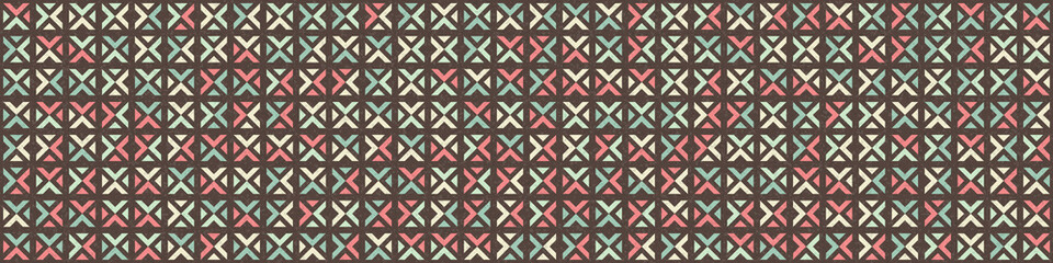 Abstract Geometric Pattern generative computational art illustration