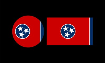 tennessee flag vector