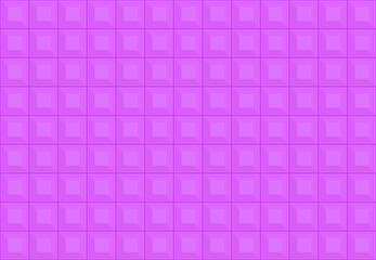 Pink squares background. Mosaic tiles pattern. Seamless vector illustration.
