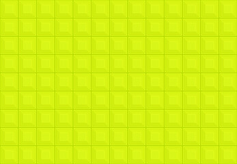 Yellow squares background. Mosaic tiles pattern. Seamless vector illustration.