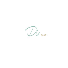 Du white background handwritten logo