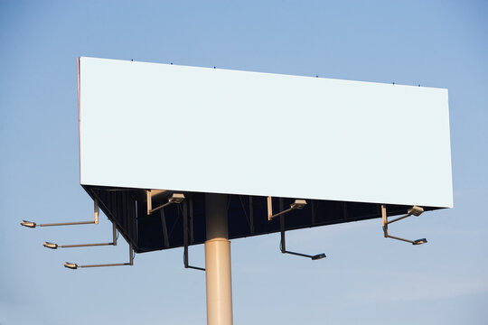 Blank billboard