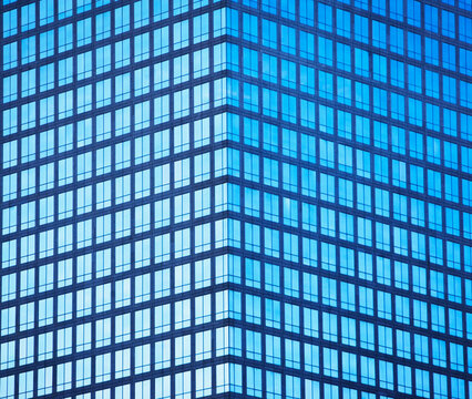 USA, New York City, skyscraper facade