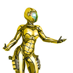 Fototapeta premium super sweet girl is talking