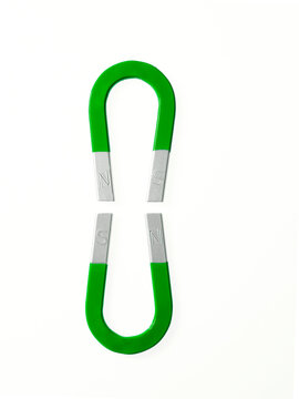 Two green magnets