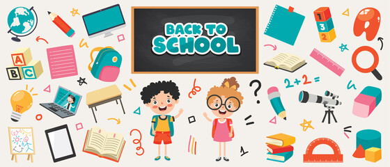 School Supplies For Children Education