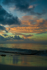 Fototapeta na wymiar Caribbean Sunrise