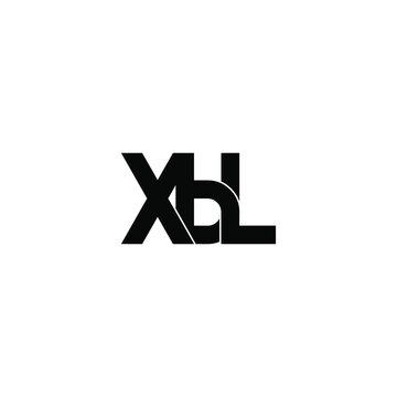 xbl letter original monogram logo design