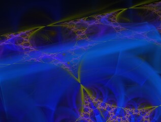 Imaginatory fractal background generated Image