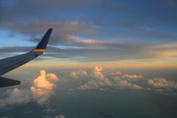 Fototapeta premium airplane in the sky