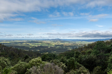 panorama of the mountains