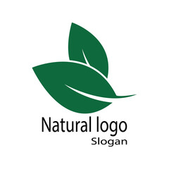Leaf icon Vector Illustration design Logo template