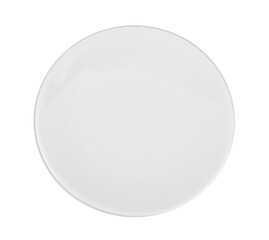white plate isolated on white background