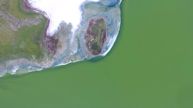 UAV aerial photos of Ulan hada Volcano Park