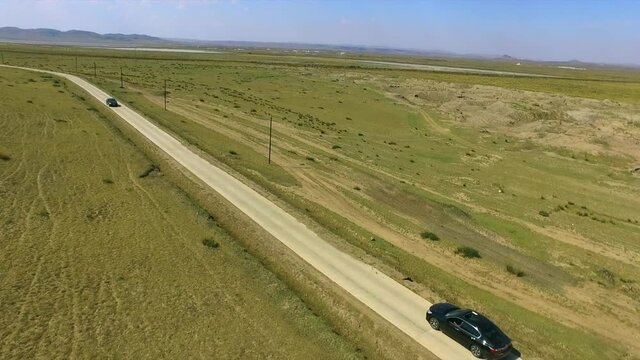 UAV aerial photos of Ulan hada Volcano Park