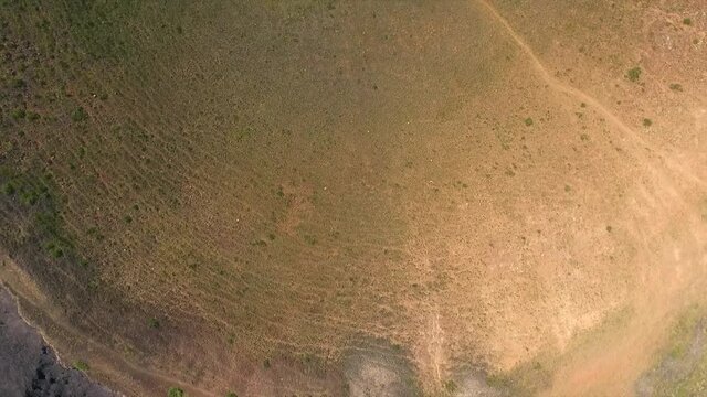 UAV aerial photos of Ulan hada Volcano Park
