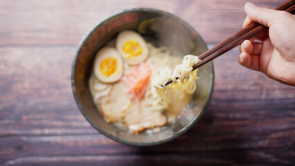 豚骨ラーメン　イメージ