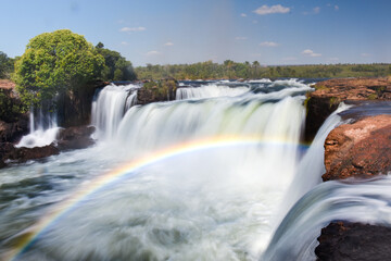 Fototapeta premium Jalapão Brazil - Old Waterfall - (cachoeira da velha)