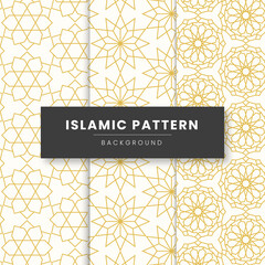 Abstract geometric islamic pattern background. based on ethnic muslim ornaments. elegant background for greeting cards, invitations.