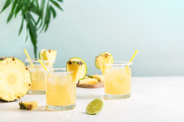 Pineapple Margarita Cocktail