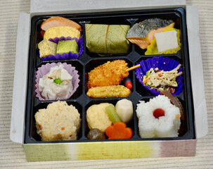 日本の和食の弁当