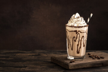 Fototapeta Cold Coffee Frappuccino obraz