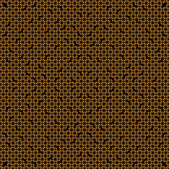 Elegant of wire random of pattern. Design diagonal square gold on black. Design print for illustration, texture, wallpaper, background.