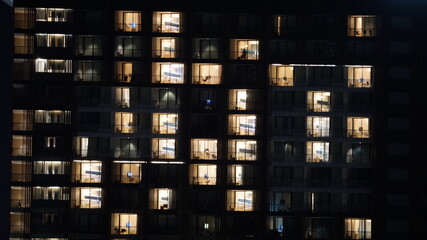 Windows in the hotel