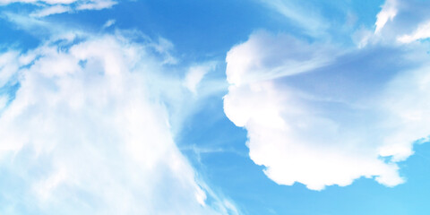 Fototapeta premium Blue Sky Stock Image