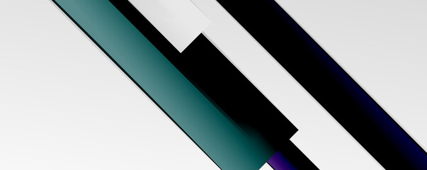 Color abstract lines trendy geometric background for business or technology presentation, internet poster or web brochure cover, wallpaper