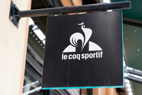 Le Coq Sportif Logo Brand And Text Sign Of Sportswear Store Supplier Of Athletic Manufacturer Sports Equipment Shop