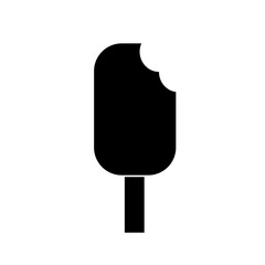  ice cream icon illustration on white background