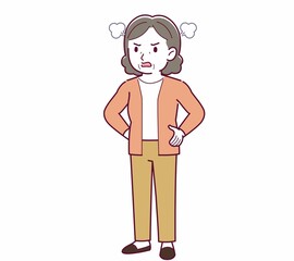 人物全身斜め