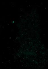 Small part of an infinite star field.