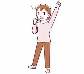 人物全身斜め