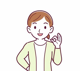 人物の正面